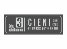 Seko 3 noteikumiem, tumša